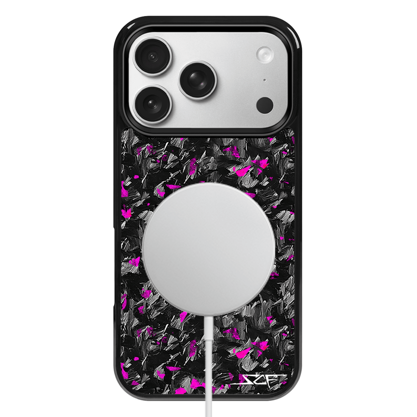 iPhone | Purple Flake Real Forged Carbon Fiber Phone Case | CLASSIC Series - The Vibe Haven
