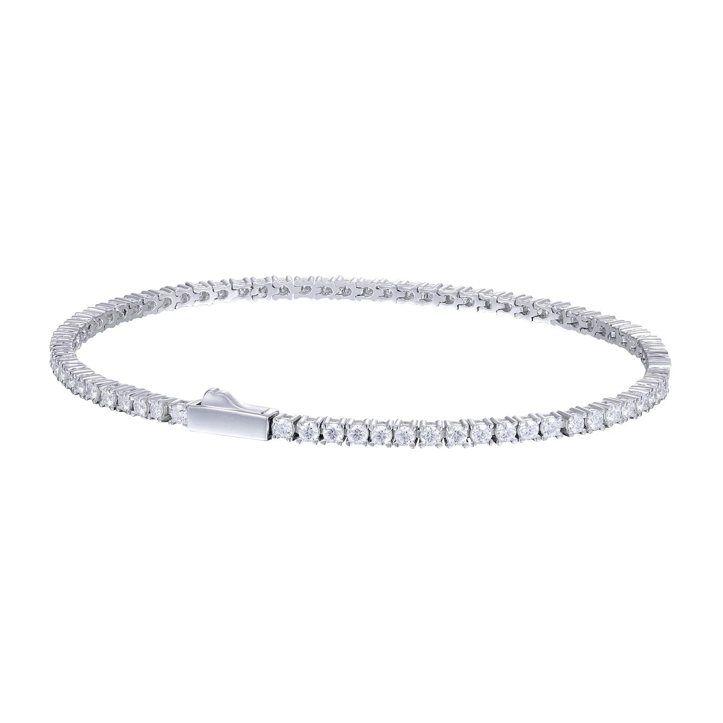 Lévêque Tennis Diamond Bracelet 2mm - The Vibe Haven