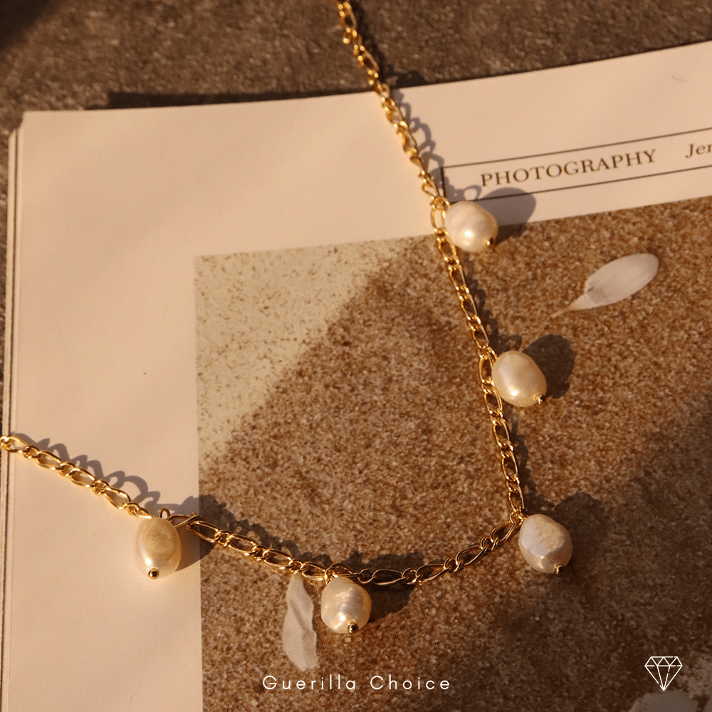 PEARL CHARM 18K GOLD PLATED - The Vibe Haven