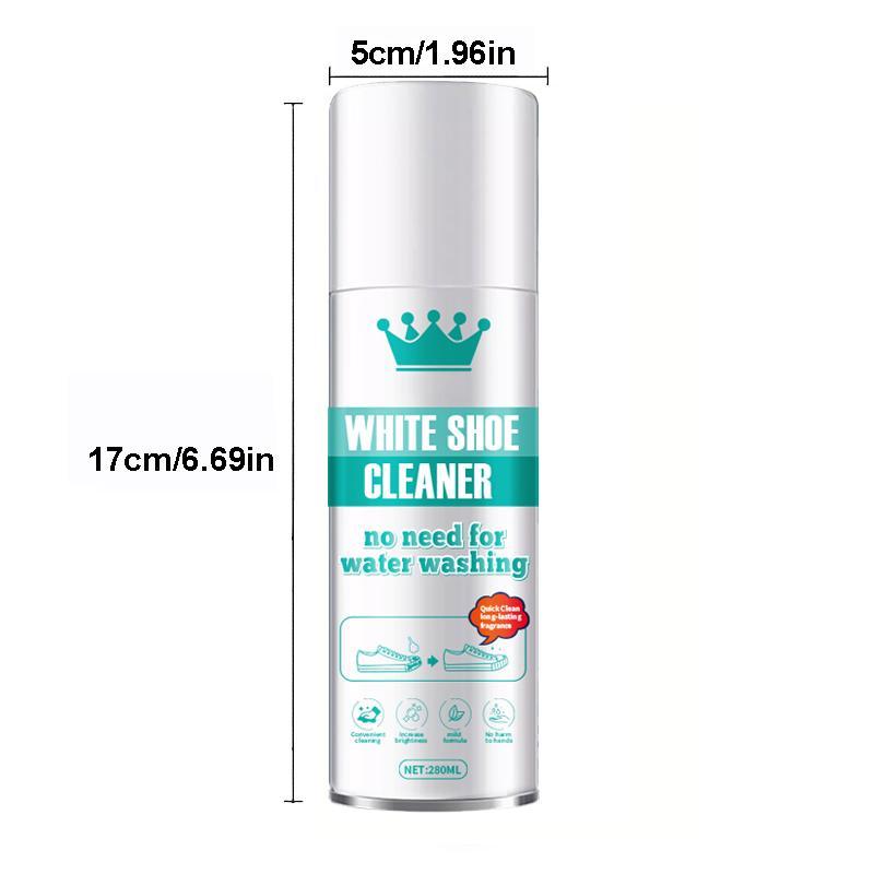 Professional - Grade White Shoe Stain Remover Foam: Formulated to Dissolve Stubborn Oil, Grease, and Ground - In Grass Marks. - The Vibe Haven