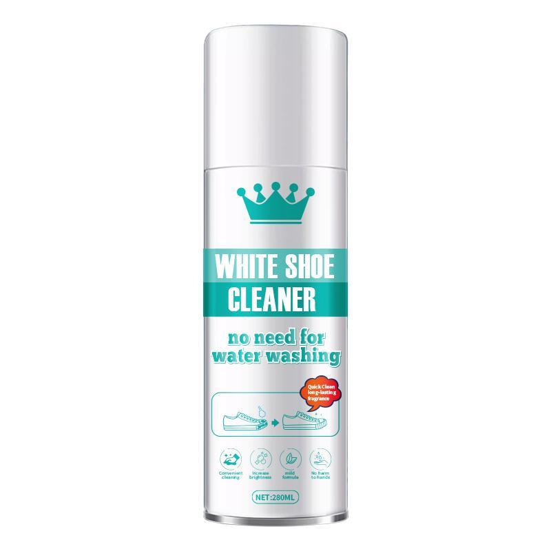 Professional - Grade White Shoe Stain Remover Foam: Formulated to Dissolve Stubborn Oil, Grease, and Ground - In Grass Marks. - The Vibe Haven