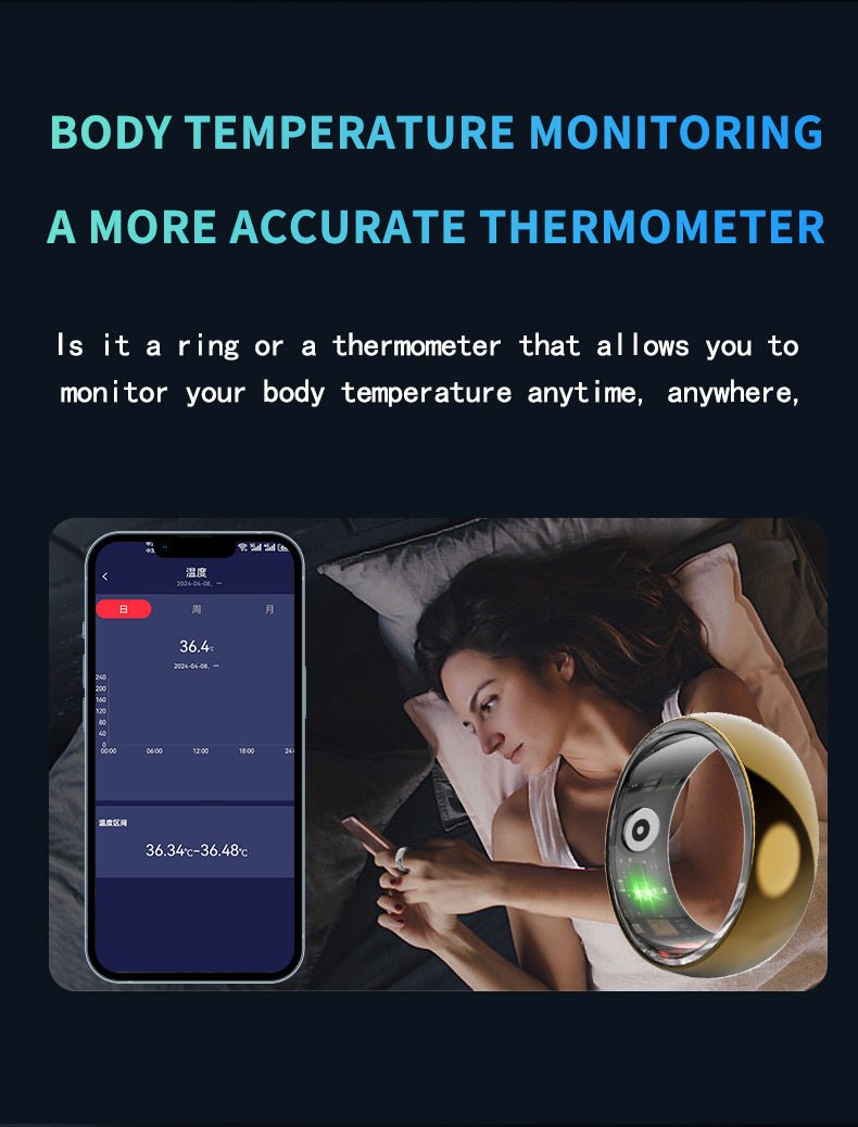 R100 Smart Ring: Precision Health Tracking. Unobtrusive Wear. - The Vibe Haven