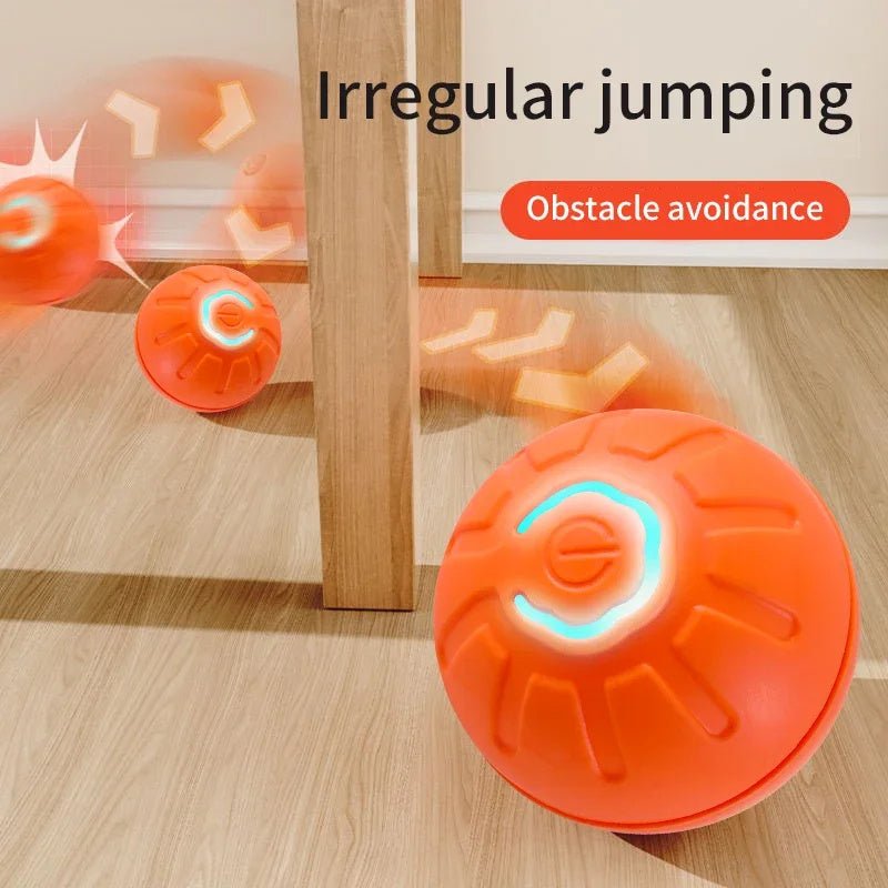 Smart Dog Toy Ball Electronic Interactive Pet Toy Moving Ball USB Automatic Moving Bouncing For Puppy Birthday Gift Cat Product - The Vibe Haven