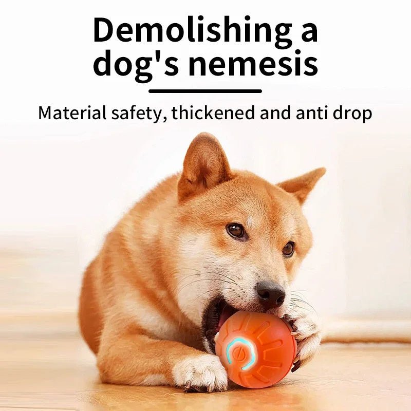 Smart Dog Toy Ball Electronic Interactive Pet Toy Moving Ball USB Automatic Moving Bouncing For Puppy Birthday Gift Cat Product - The Vibe Haven