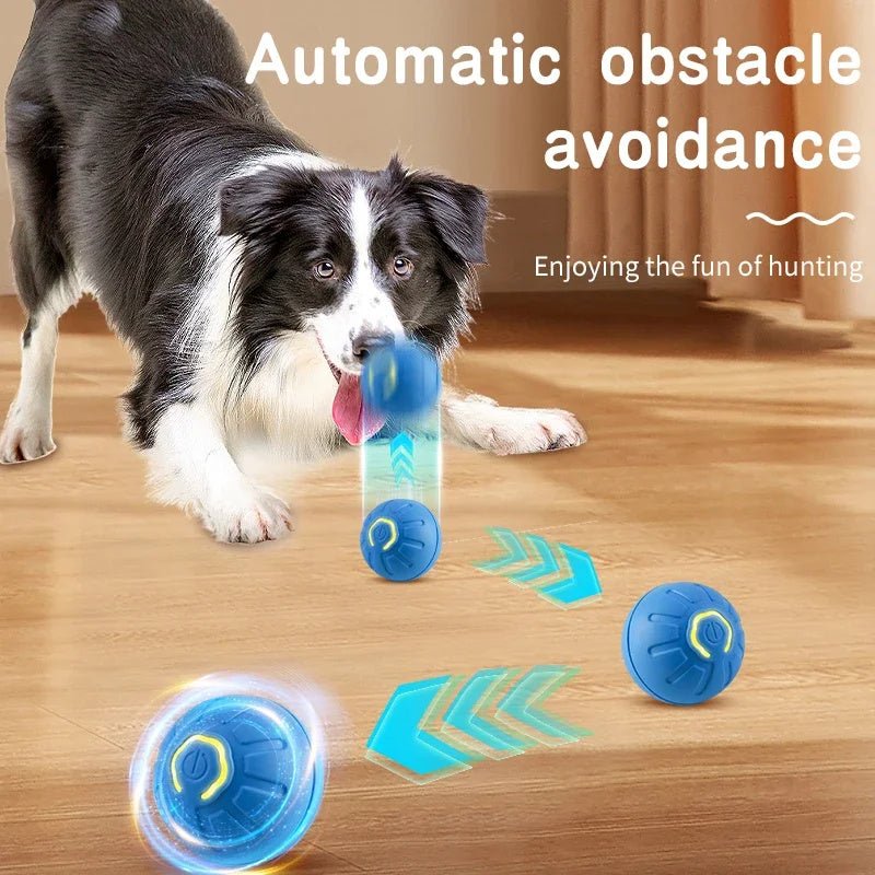 Smart Dog Toy Ball Electronic Interactive Pet Toy Moving Ball USB Automatic Moving Bouncing For Puppy Birthday Gift Cat Product - The Vibe Haven