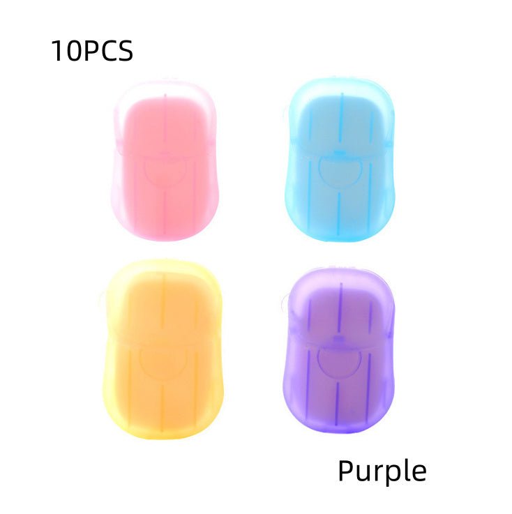 Travel - Friendly Disposable Hand Soap Sheets - The Vibe Haven