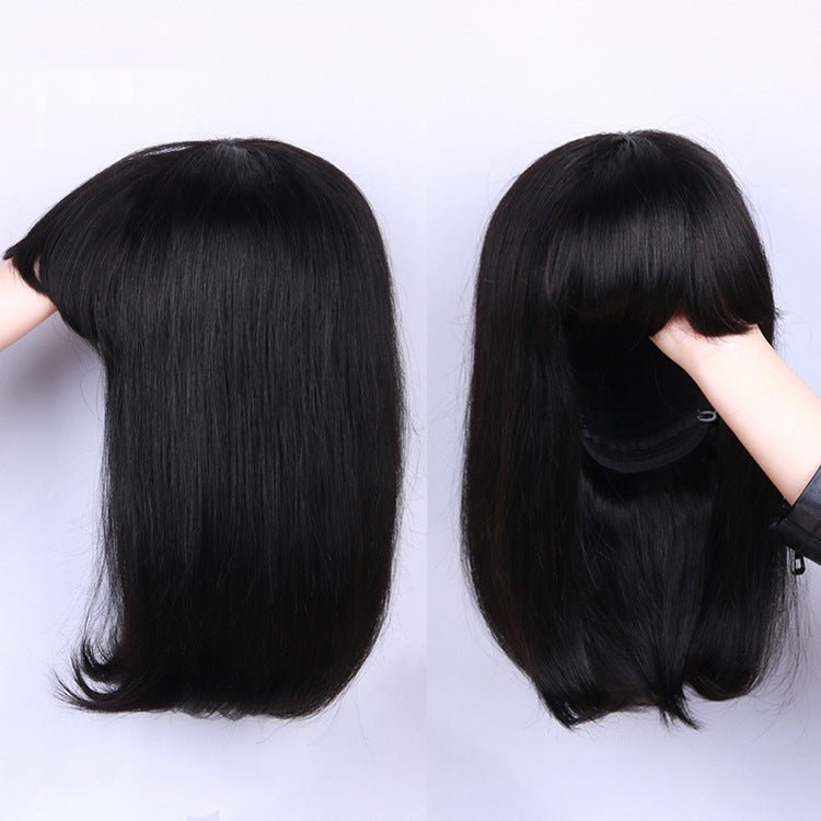 Unice Hair Full Machine Human Hair Wigs For Black Women - The Vibe Haven