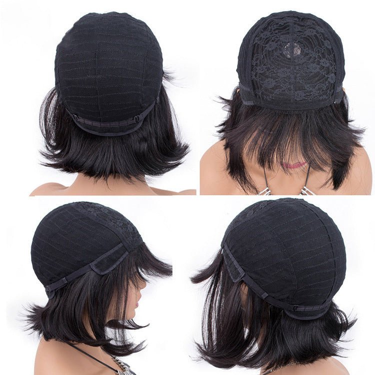 Unice Hair Full Machine Human Hair Wigs For Black Women - The Vibe Haven