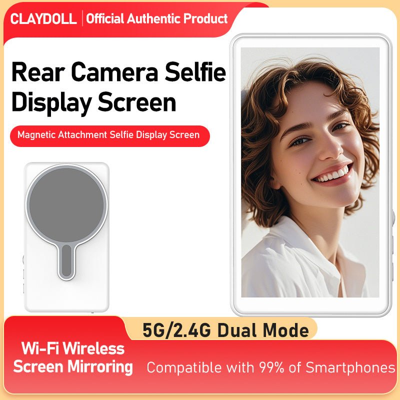 X40A Magnetic Wireless Screen Recorder with HD Display for Creators - The Vibe Haven
