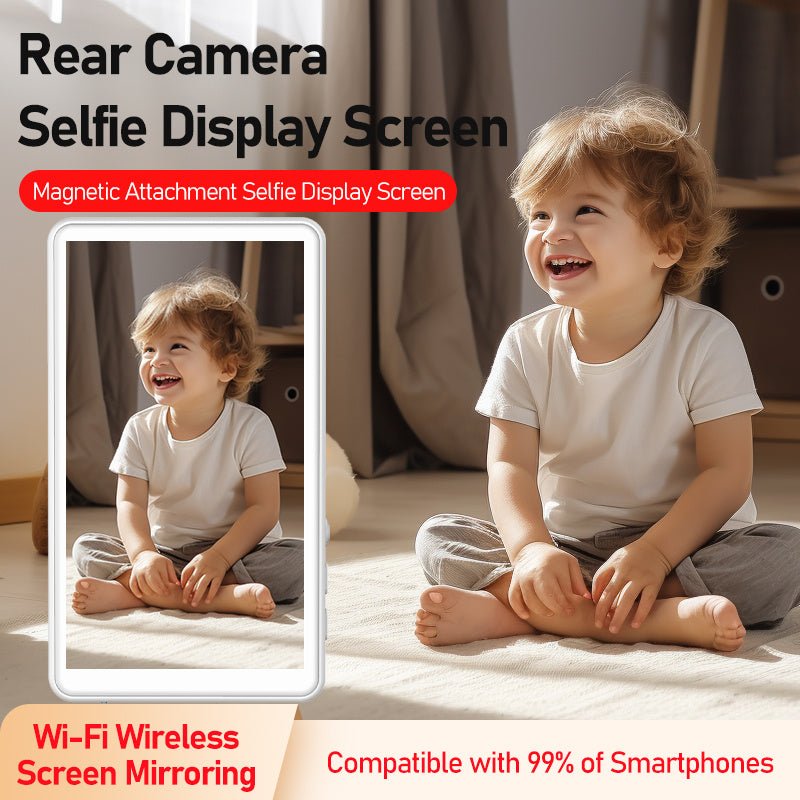 X40A Magnetic Wireless Screen Recorder with HD Display for Creators - The Vibe Haven