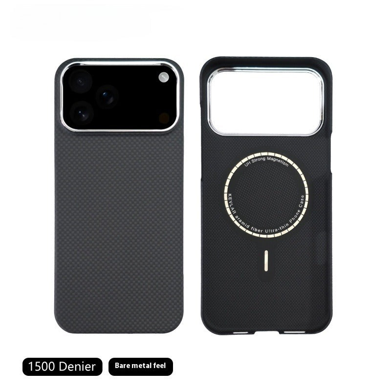Premium Aramid Carbon Fiber Magnetic Phone Case For iPhone 17 Series