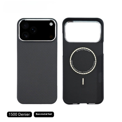 Premium Aramid Carbon Fiber Magnetic Phone Case For iPhone 17 Series