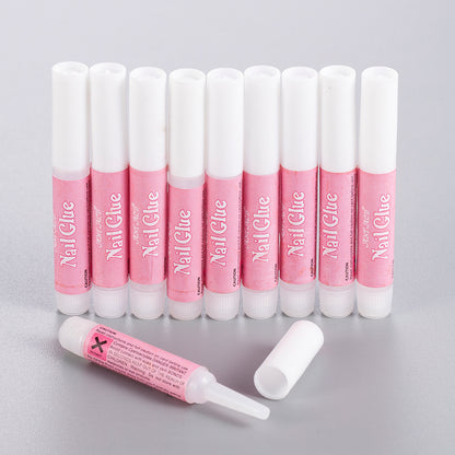 Nail Bond Adhesive: 10-Piece Set for Personal Use