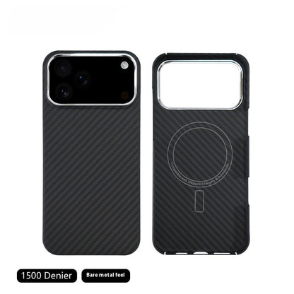 Premium Aramid Carbon Fiber Magnetic Phone Case For iPhone 17 Series