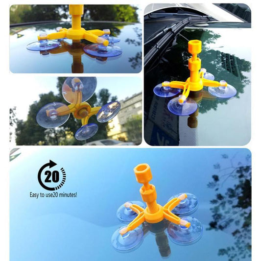 Professional-Grade Crack & Chip Windshield Repair Kit