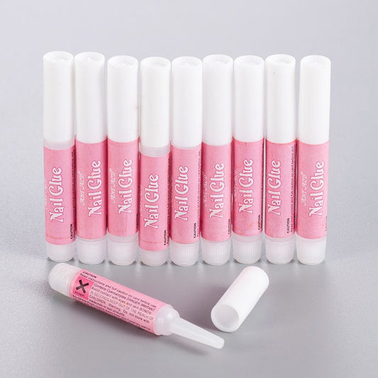 Nail Bond Adhesive: 10-Piece Set for Personal Use