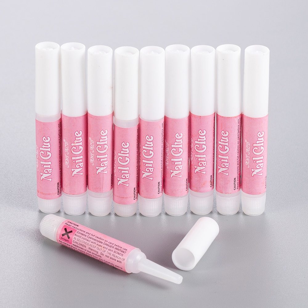Nail Bond Adhesive: 10-Piece Set for Personal Use