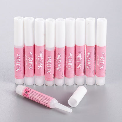 Nail Bond Adhesive: 10-Piece Set for Personal Use
