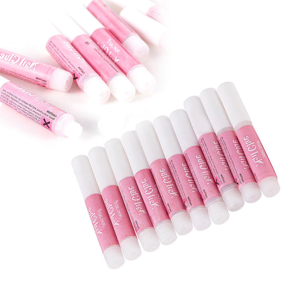 Nail Bond Adhesive: 10-Piece Set for Personal Use