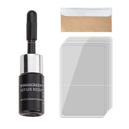 Professional-Grade Crack & Chip Windshield Repair Kit