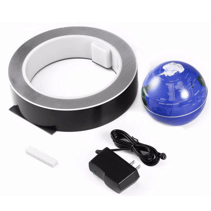 Round LED World Map Floating Globe Magic Levitation Light