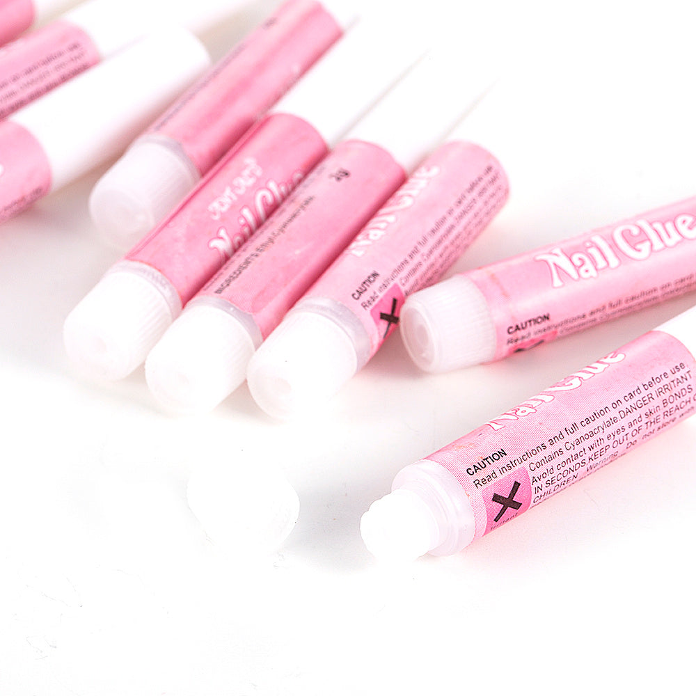 Nail Bond Adhesive: 10-Piece Set for Personal Use