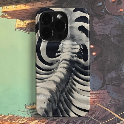 Trendy Retro Art Niche Phone Case For iPhone 11/12/13/14/15/16/ProMax