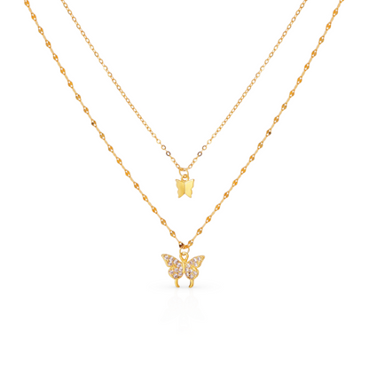 CHRISTIA BUTTERFLY NECKLACE