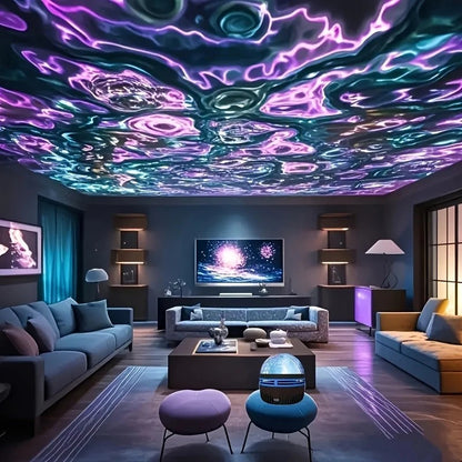 The Aurora: Water Ripple Effect Ambient Light