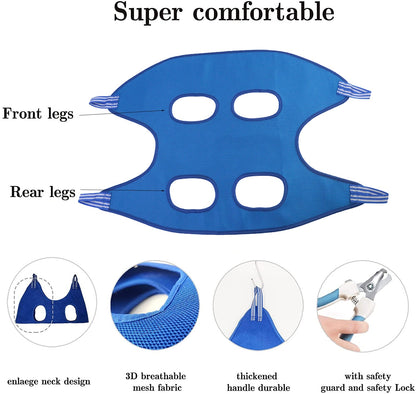 ALL IN ONE Pet Beauty Hammock Cat Dog Breathable Hammock Nail Trimming Pet Supplies