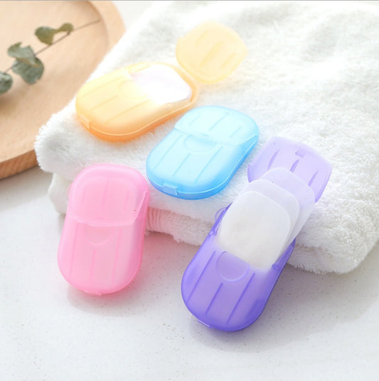 Travel-Friendly Disposable Hand Soap Sheets