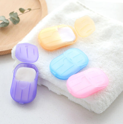 Travel-Friendly Disposable Hand Soap Sheets