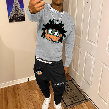 Premium Street Wear Sweater & Pants Suit