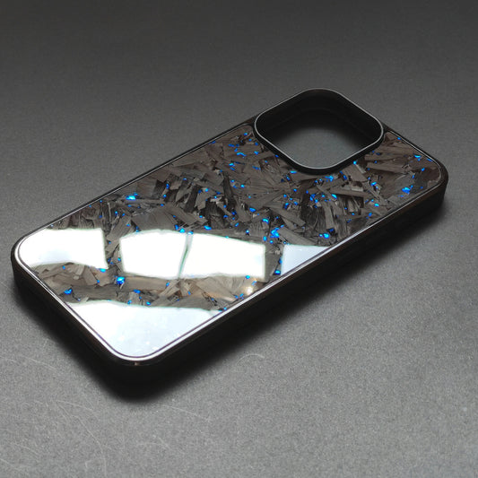 Real Forged Flakes Carbon Fiber Anti Drop Phone Case For iPhone 11-16 Series