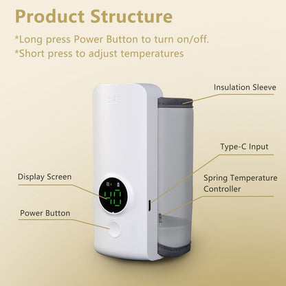 The Ultimate Travel Essential: Cordless and Portable Baby Bottle Warmer