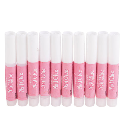 Nail Bond Adhesive: 10-Piece Set for Personal Use