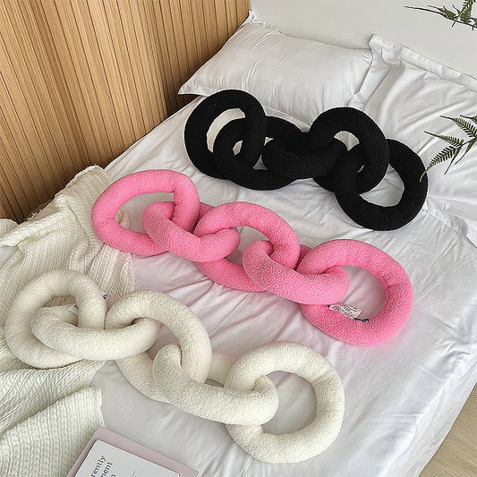 Love Lock Pillow Bedroom Cushion Simple Decoration
