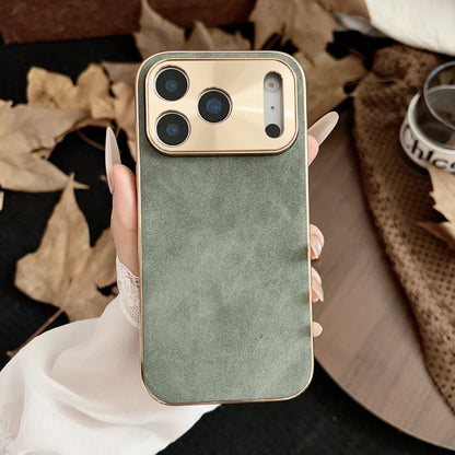 Premium Electroplated Metal Fine Hole Case