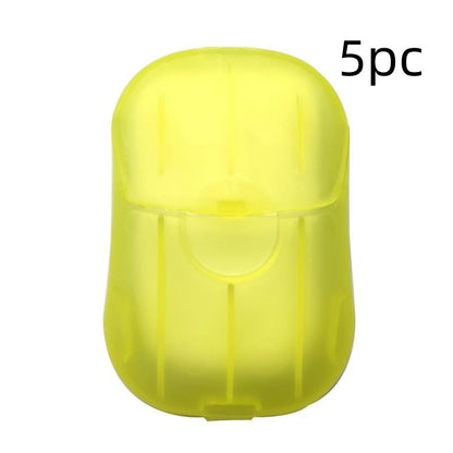 Travel-Friendly Disposable Hand Soap Sheets