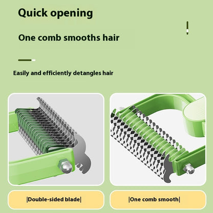 Fashion Creative Pet Hair Unknotting Comb