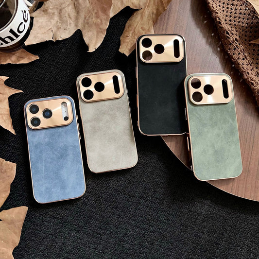 Premium Electroplated Metal Fine Hole Case