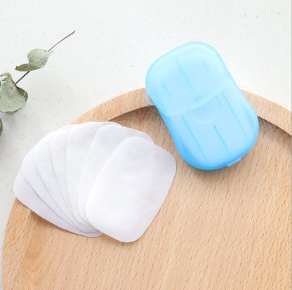 Travel-Friendly Disposable Hand Soap Sheets