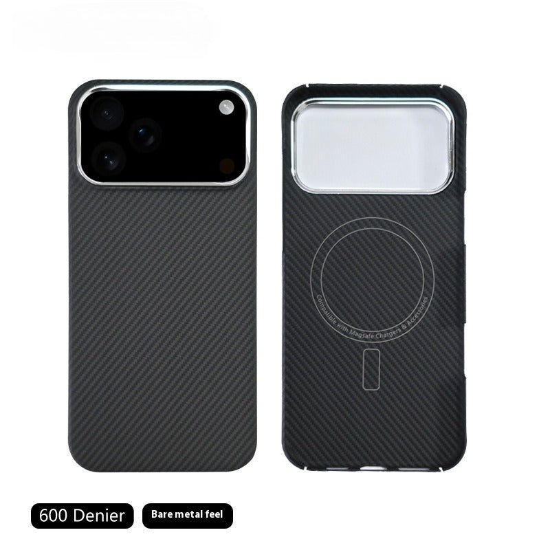 Premium Aramid Carbon Fiber Magnetic Phone Case For iPhone 17 Series
