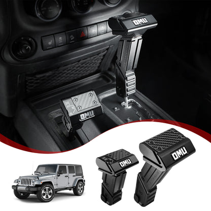 OMU Genesis Series Gear Lever Shifter Knob For J EEP Wrangler 2011-2017 JK -Not Fit For Manual Transmission