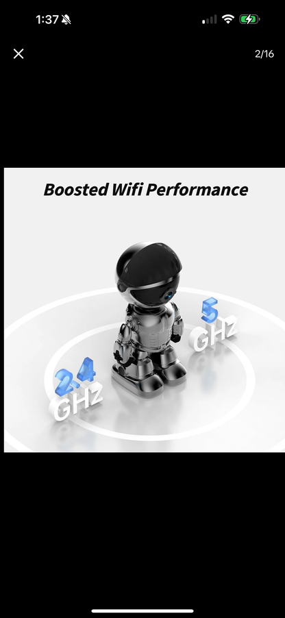 Smart Robot Camera 3MP IP Camera WIFI Robert Network CCTV HD Baby Monitor Remote Control Home Security Camera