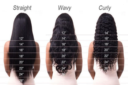 Platinum Blend Human Hair Deep Wave Lace Front Wig Front Wig Black Female