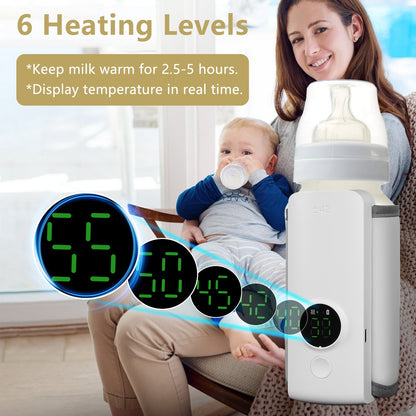 The Ultimate Travel Essential: Cordless and Portable Baby Bottle Warmer
