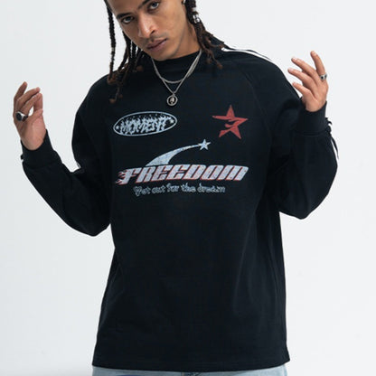 Premium Y2k H3llstar Inspired Three Bars Sweatshirt