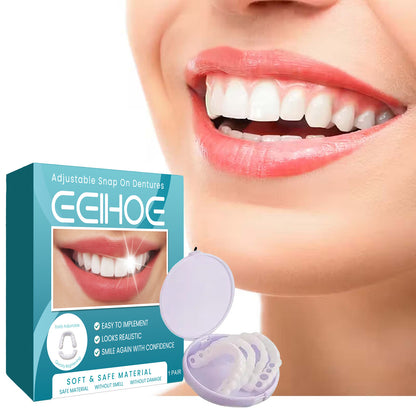 Adjustable Custom-Adaptive Denture System Snap-on Dentures