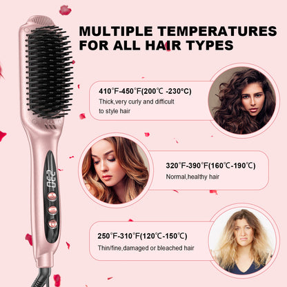 Professional Hair Straightening Comb 6in1 Set